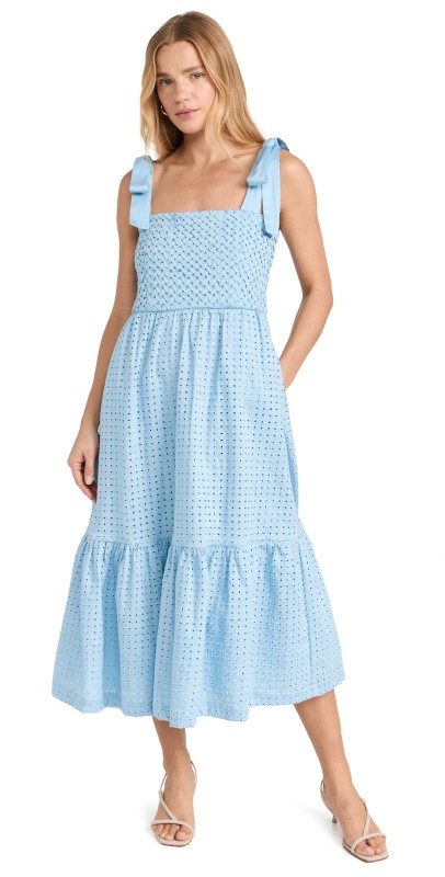 Atelier 17.56 Syra Dress Pale Blue