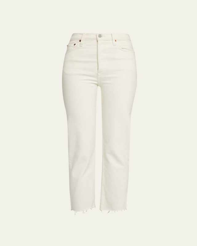 70s Stovepipe Ankle Jeans