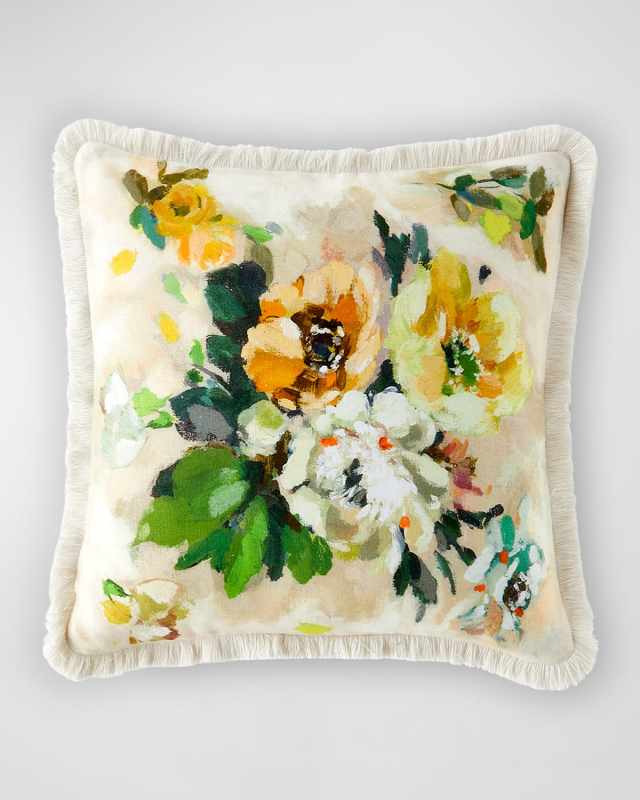 Giardino di Rose Acacia Pillow,