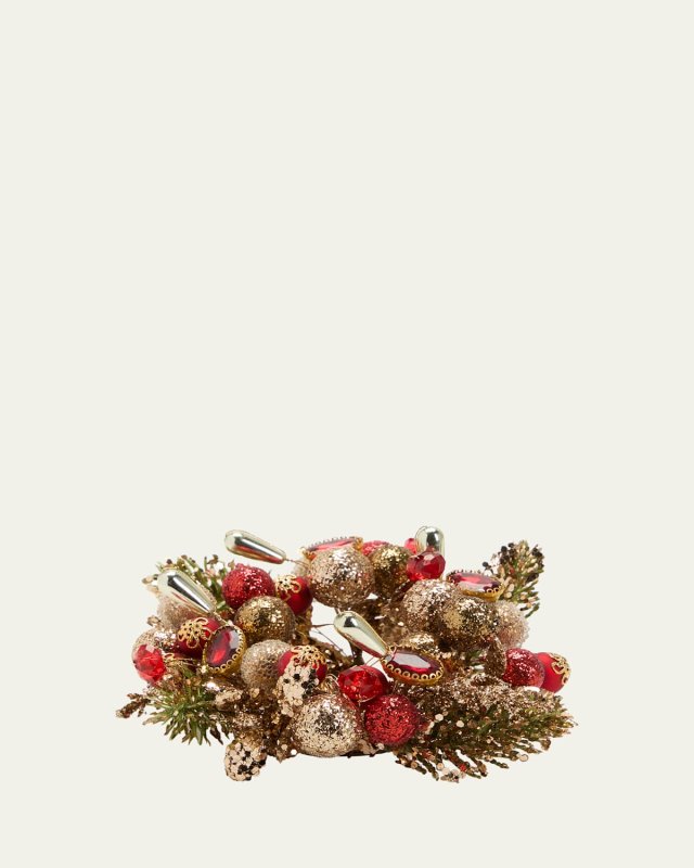 Gilded Holiday Napkin Ring