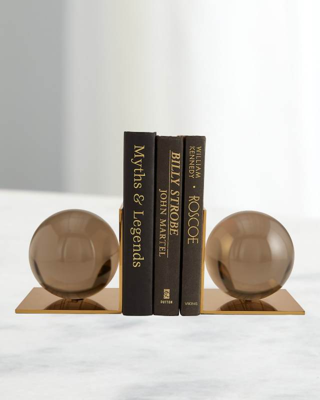 Globo Bookends, Set of 2
