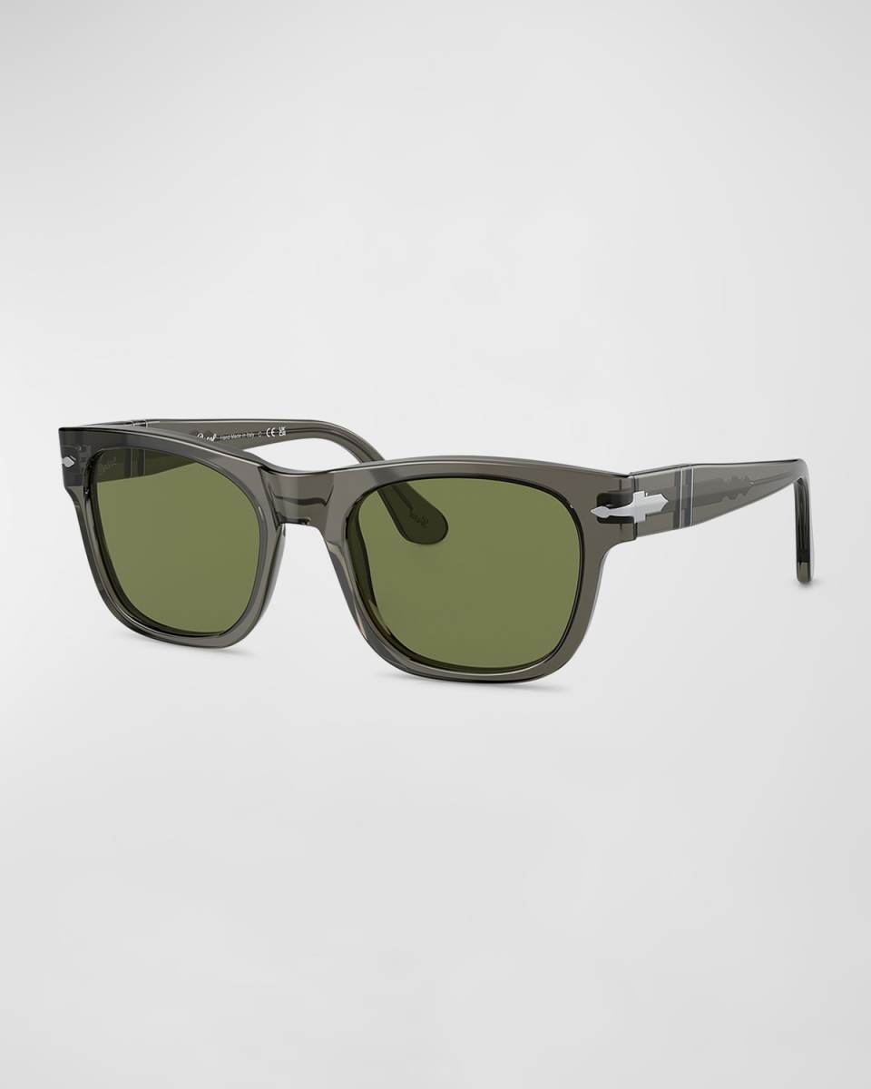 Rectangular Acetate Sunglasses
