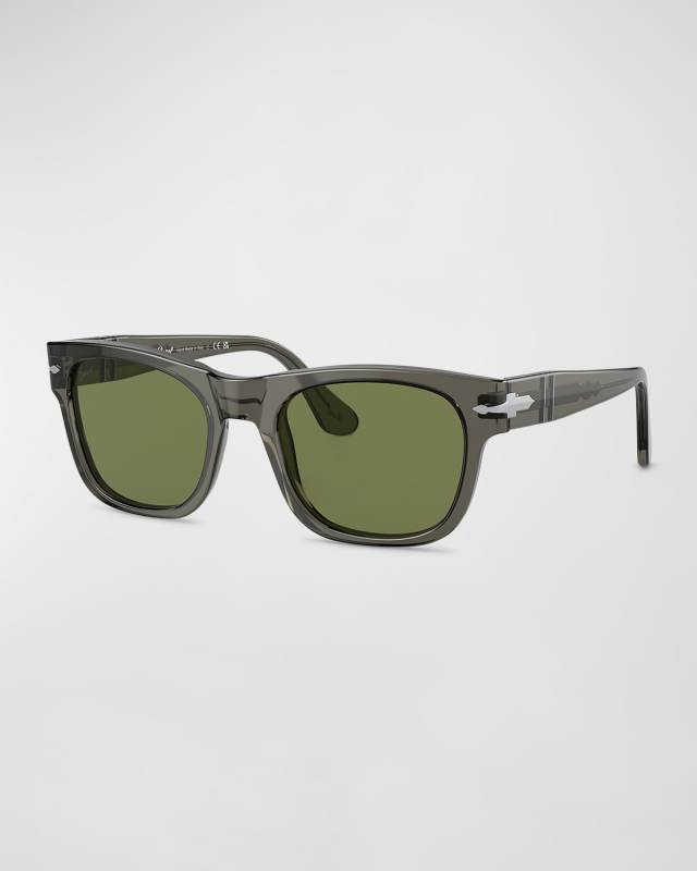 Rectangular Acetate Sunglasses
