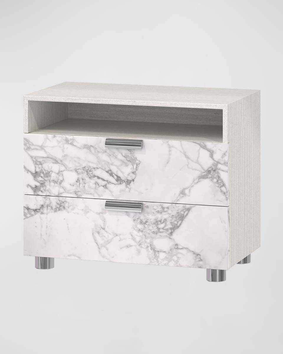 Stratum 2-Drawer Nightstand