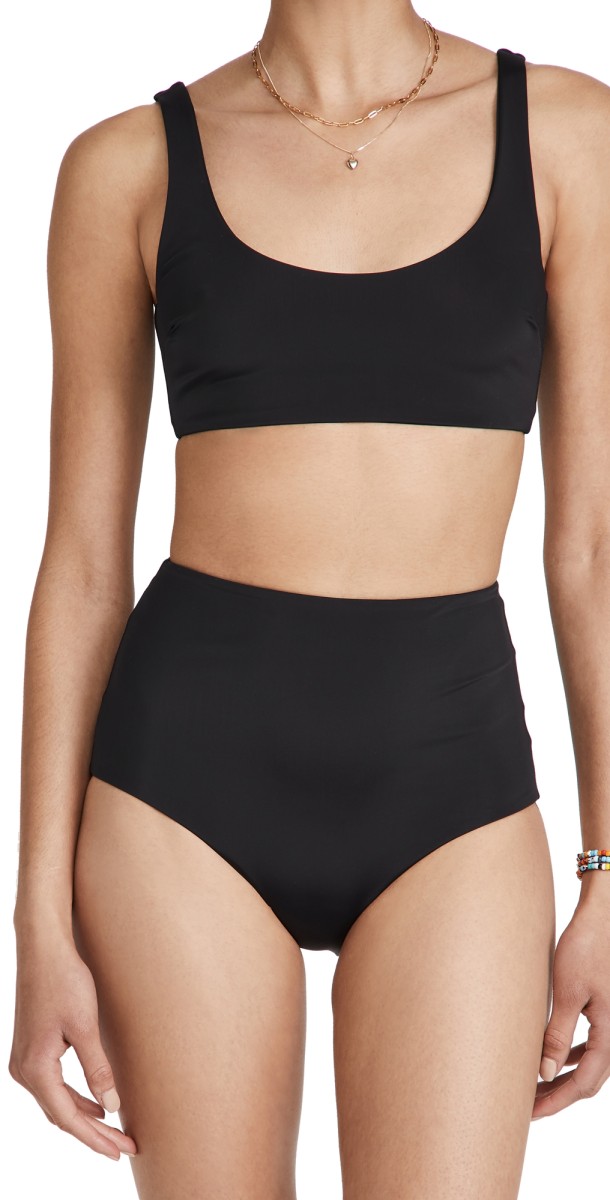 MARA HOFFMAN Lira Top Black
