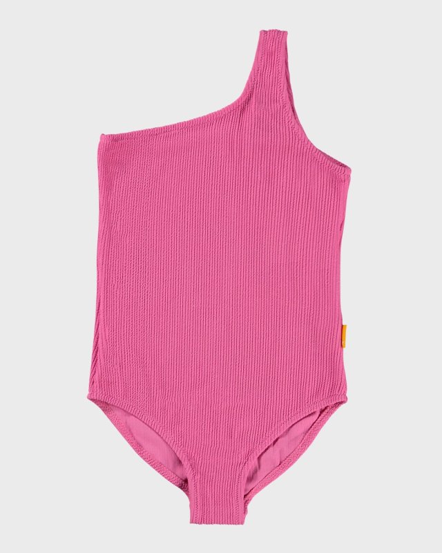 Girl's Nai One-Shoulder Swimsuit