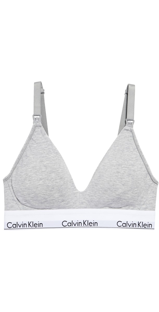 Calvin Klein Underwear Maternity Nursing Bra Heather Grey 060