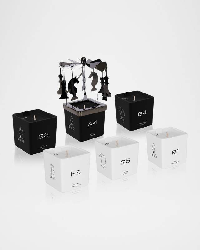 Votive Candles & Carousel Set