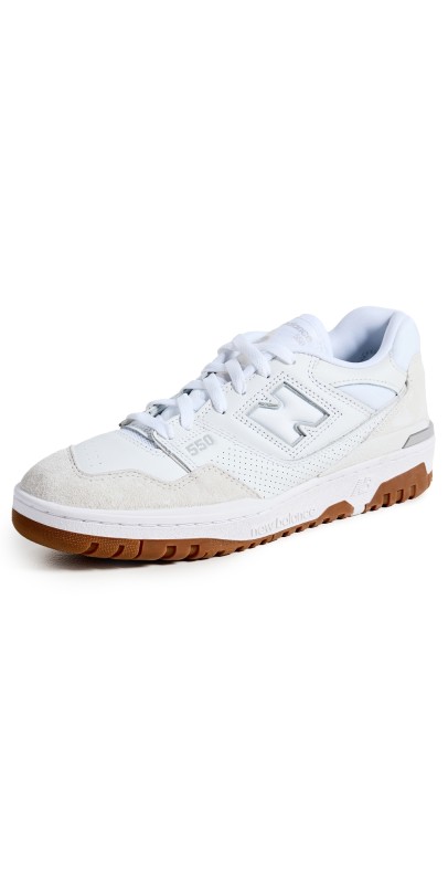 New Balance 550 Sneakers White/Gum/White