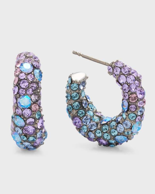 Small Paradise Hoop Earrings