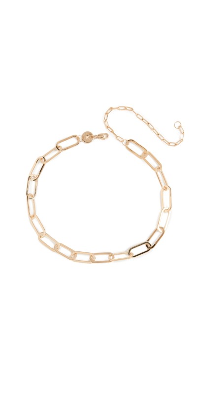 Jennifer Zeuner Jewelry Marta Necklace Yellow Vermeil