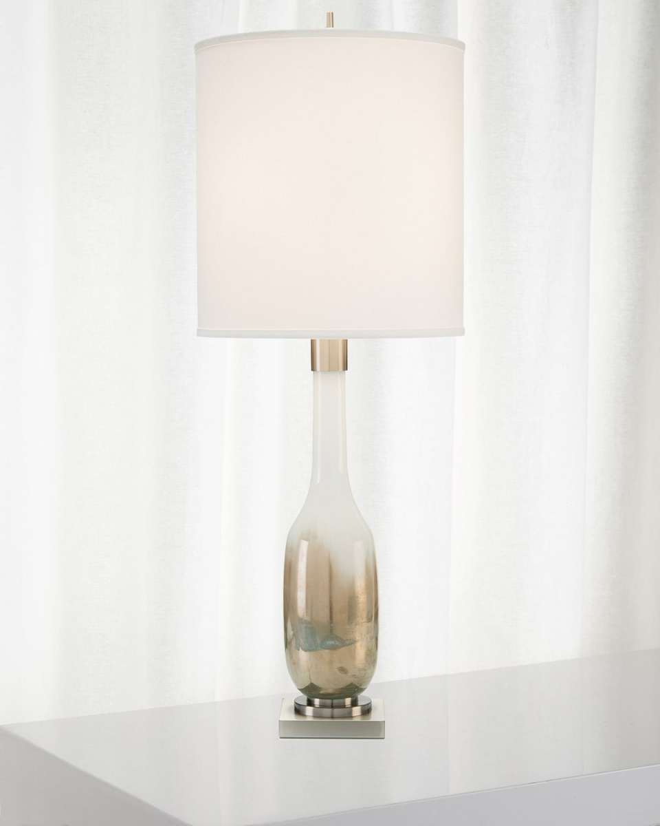 Hand-Blown Golden Table Lamp