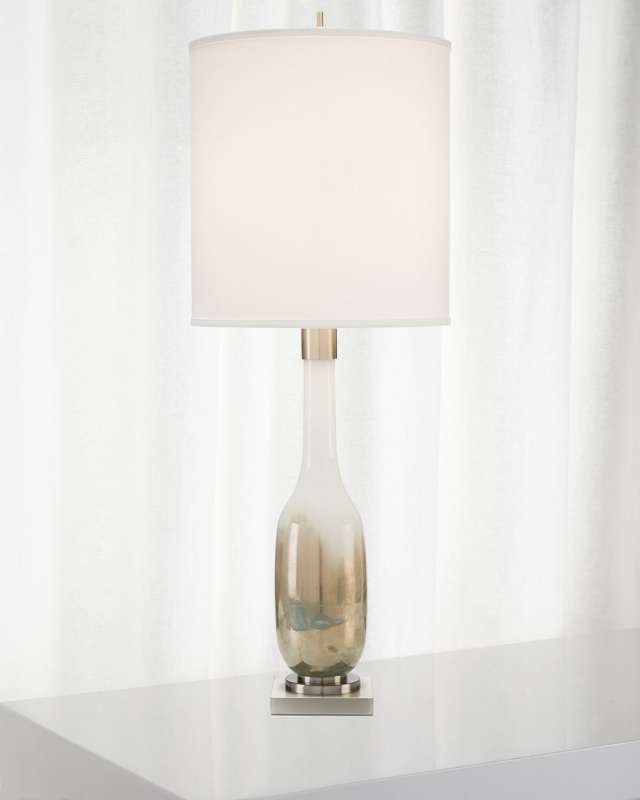 Hand-Blown Golden Table Lamp