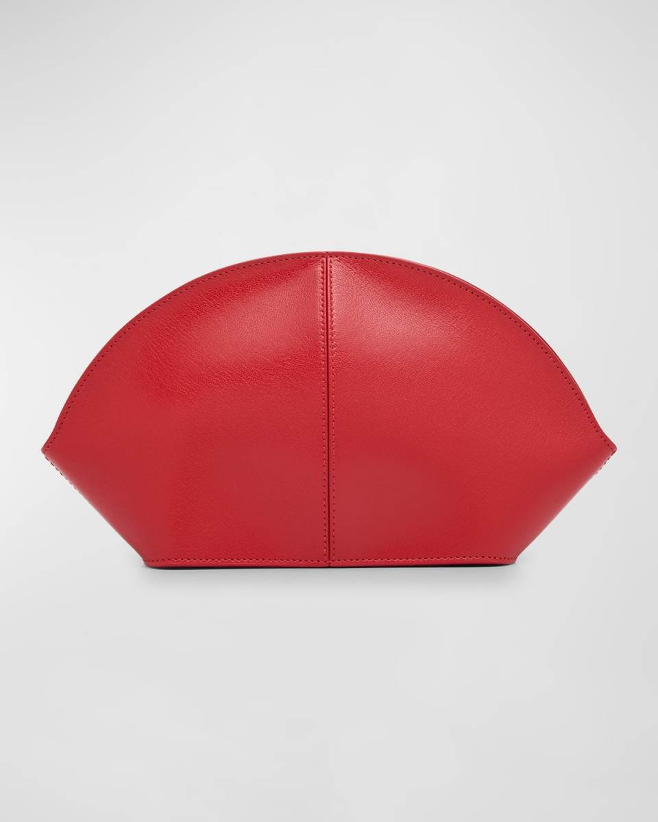 Mel Clutch in Shiny Kid Leather