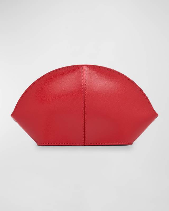 Mel Clutch in Shiny Kid Leather