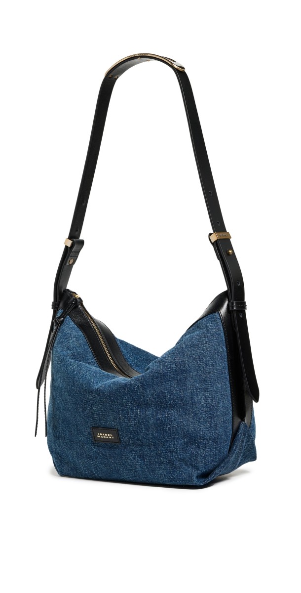 Isabel Marant Leyden Shoulder Bag Dark Blue