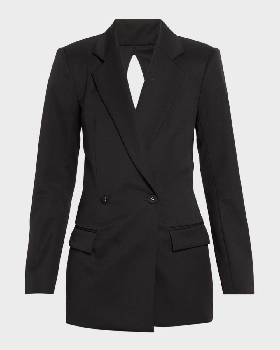 The Riley Blazer Jacket with Split Back