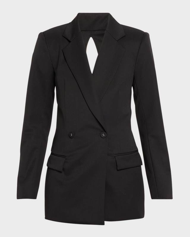 The Riley Blazer Jacket with Split Back