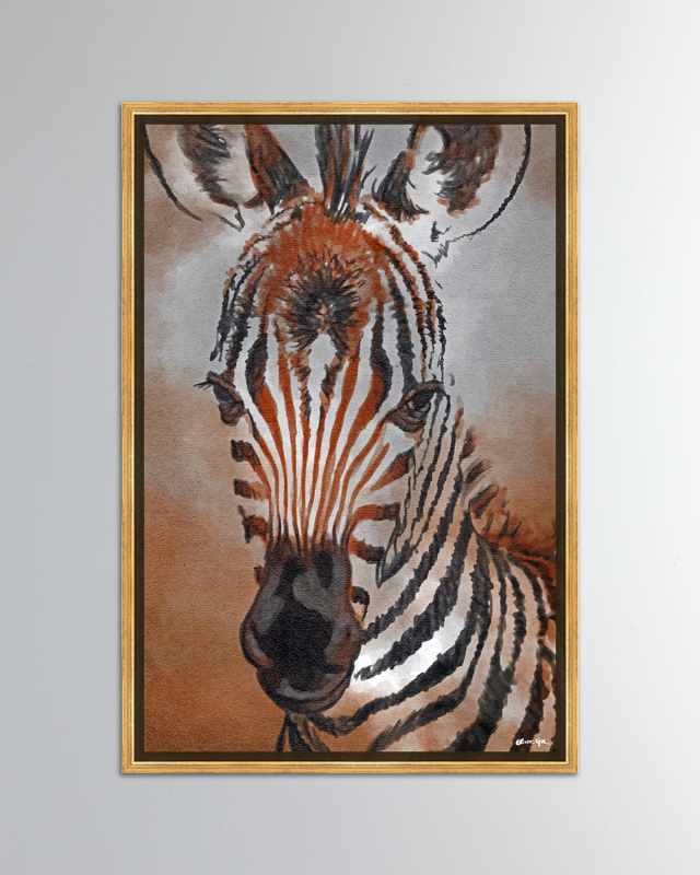 Zebra Colt Giclee