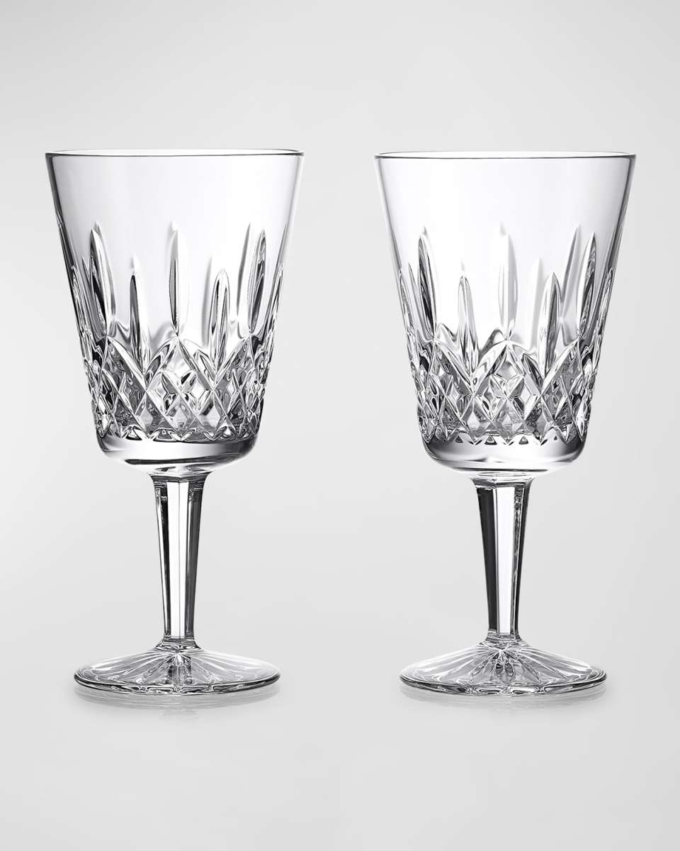 Lismore 12 oz Goblets, Set of 2