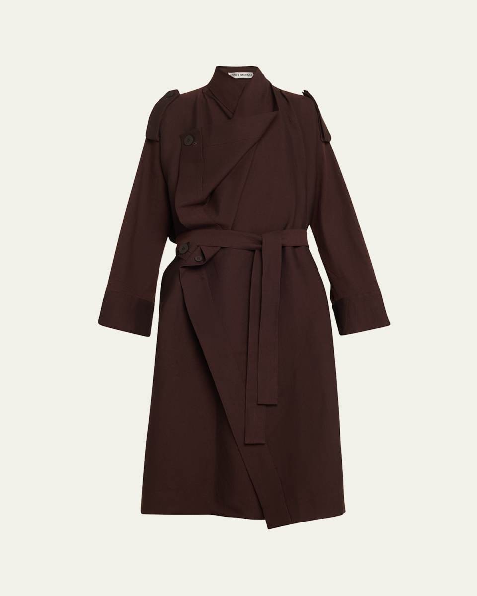 Enclothe Oversized Washi Wool Trench Coat