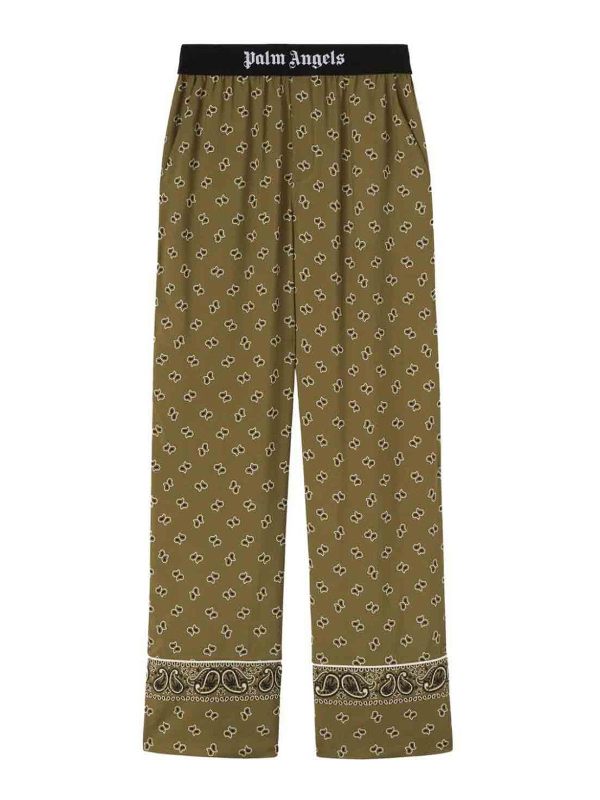 Palm Angels Pantalons De Sport - Vert